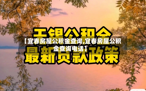 【宜春房屋公积金查询,宜春房屋公积金查询电话】
